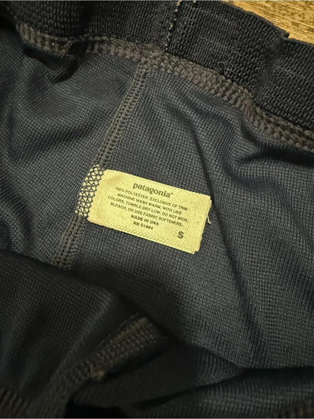 Patagonia Men's Capilene Thermal Base Layer Pants Navy Blue Small